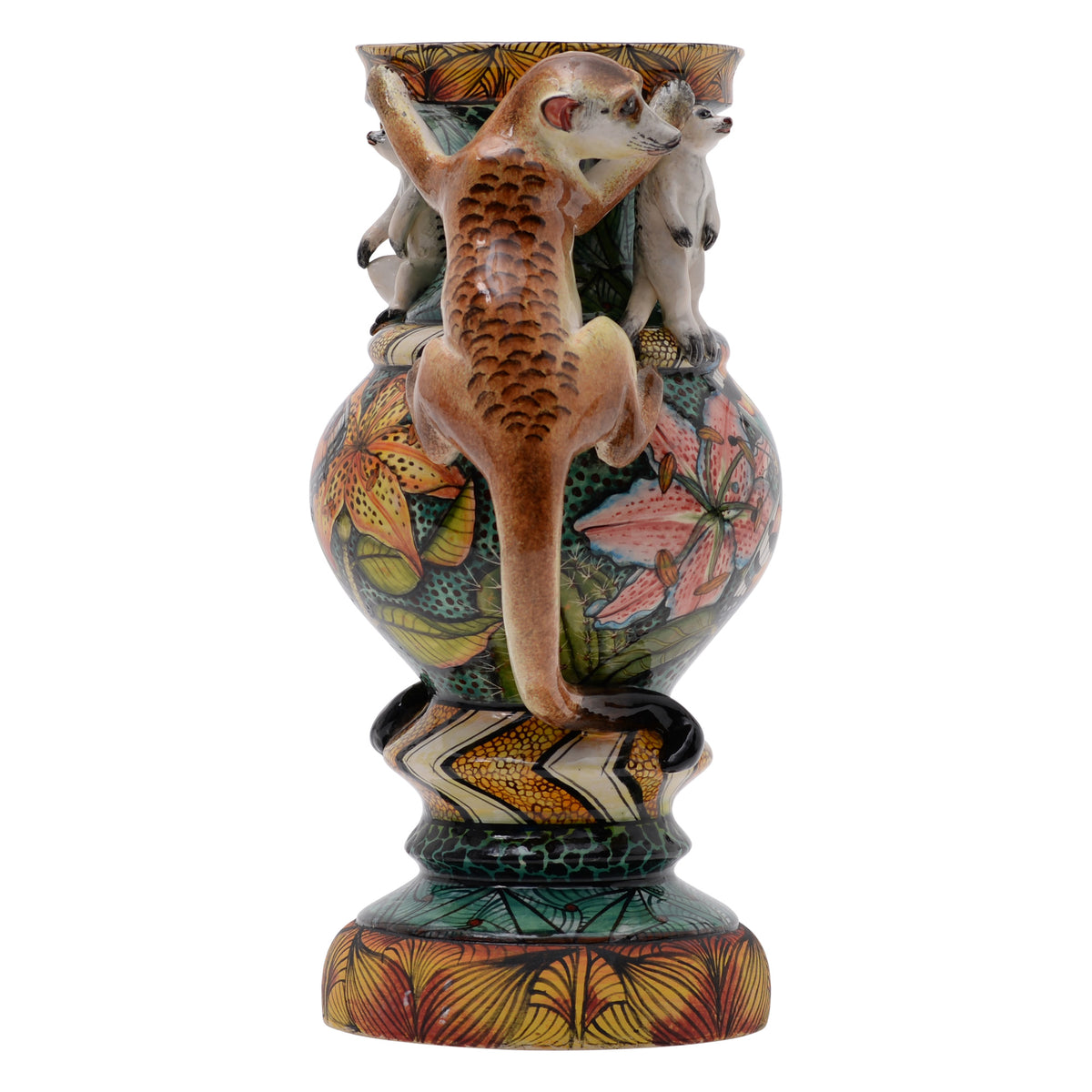 Meerkat vase