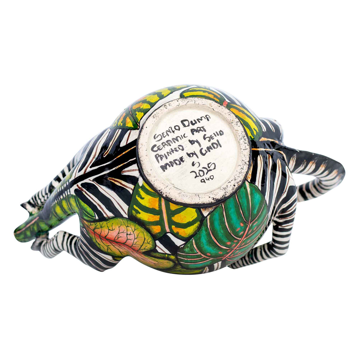 Zebra teapot