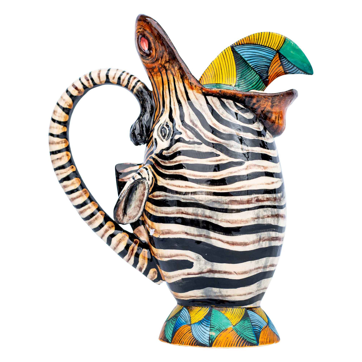 Zebra jug