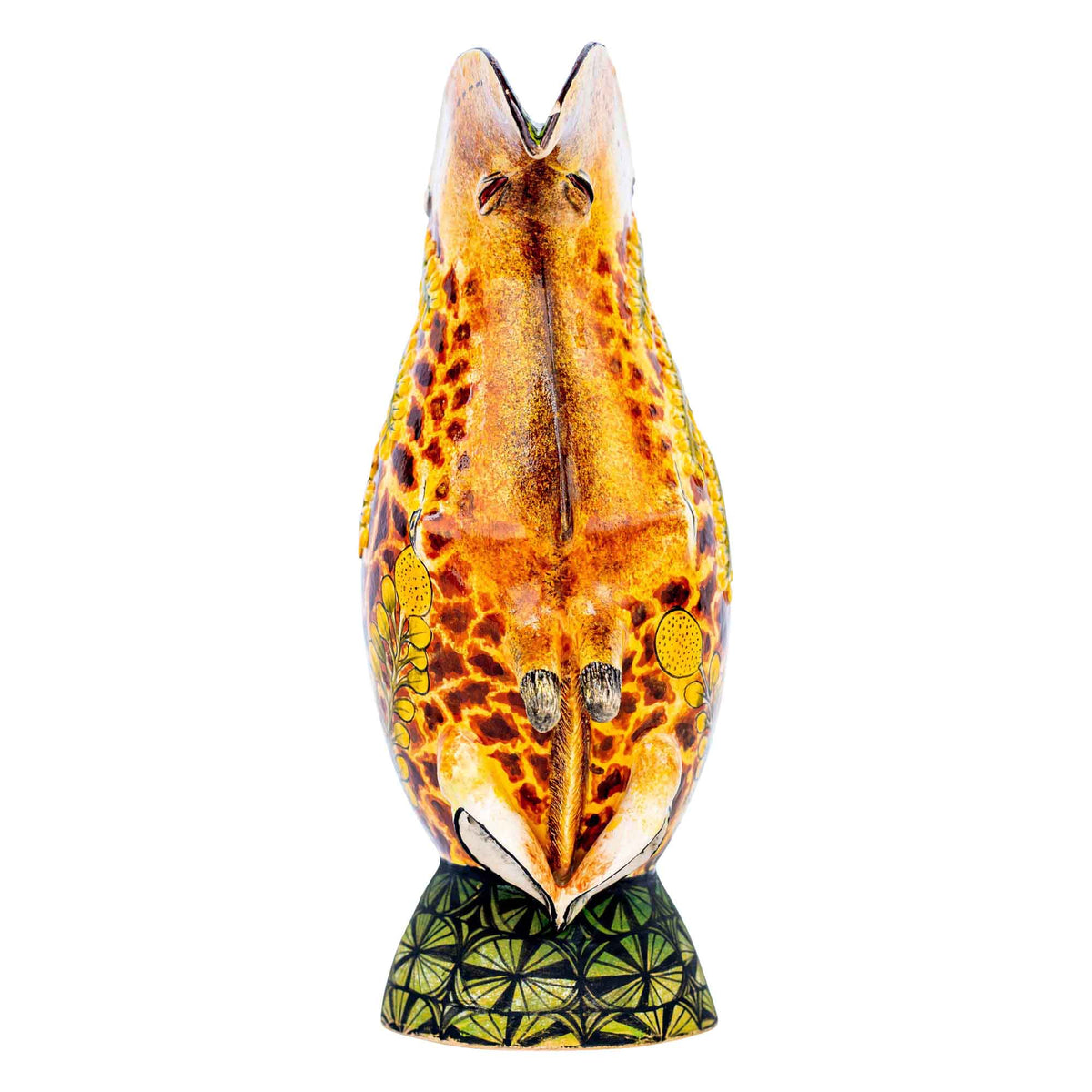 Giraffe & goldenball lead tree jug