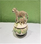 Leopard jewelry box
