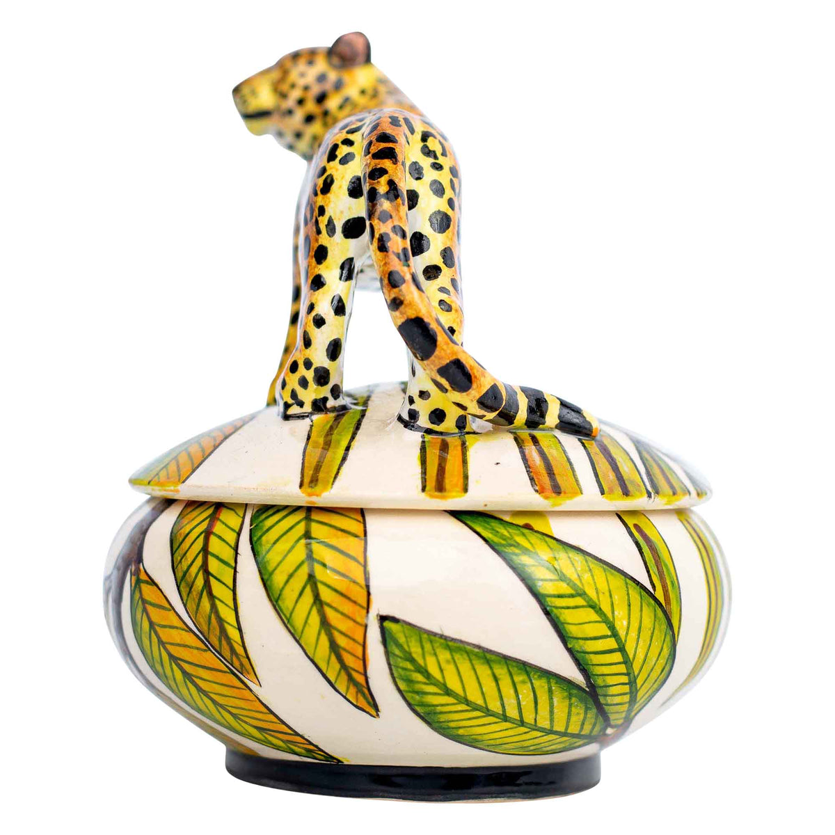 Leopard jewelry box