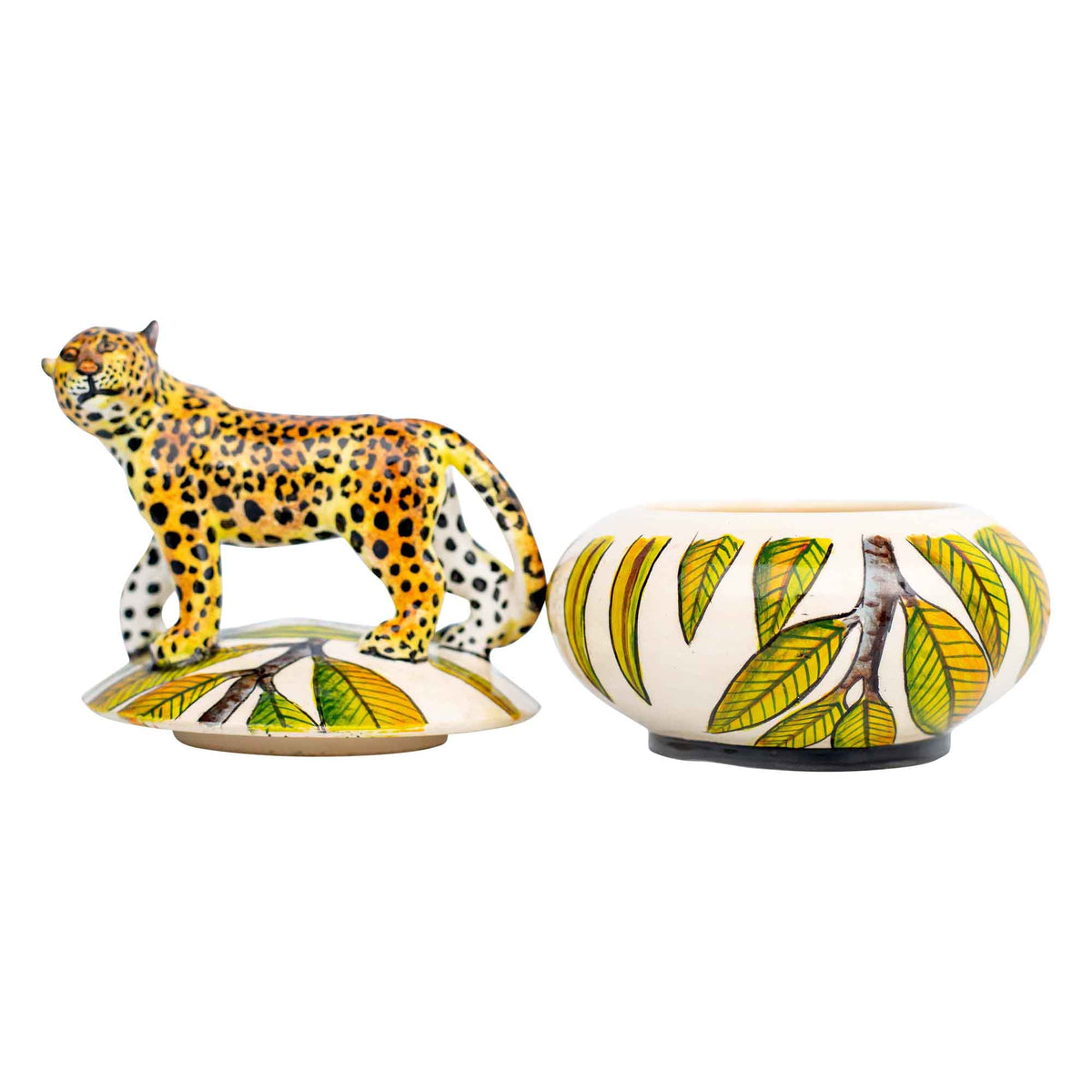 Leopard jewelry box
