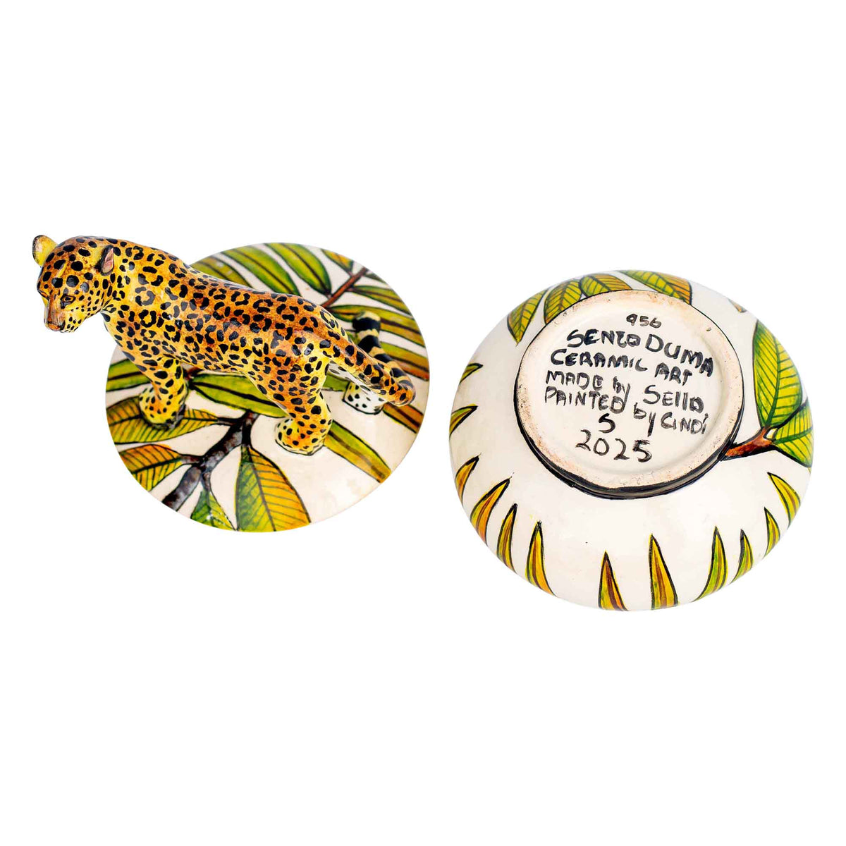 Leopard jewelry box