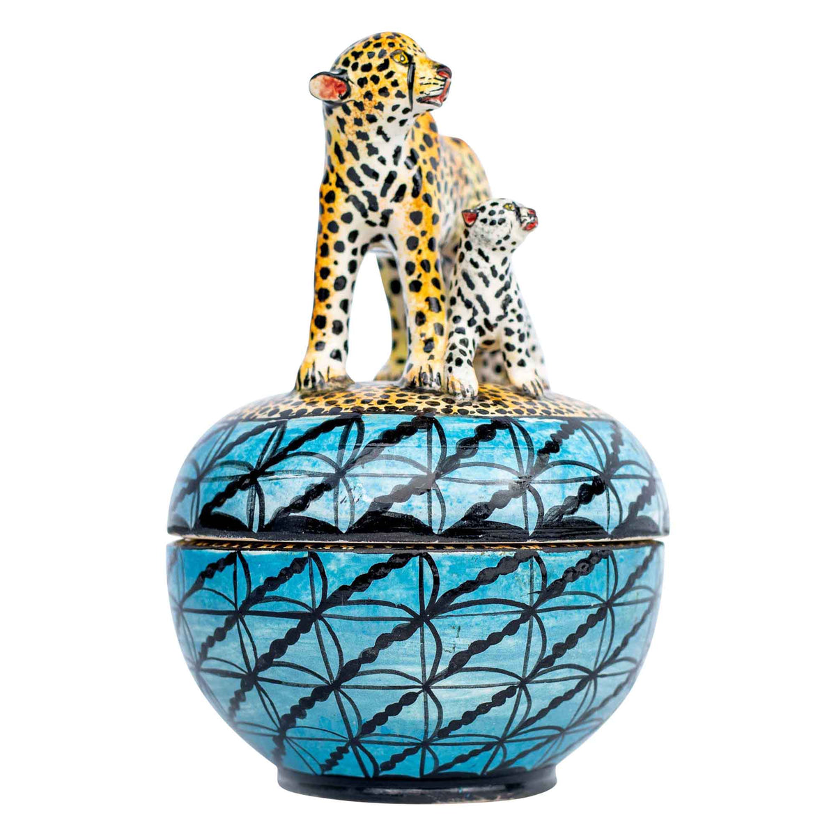 Cheetah jewelry box