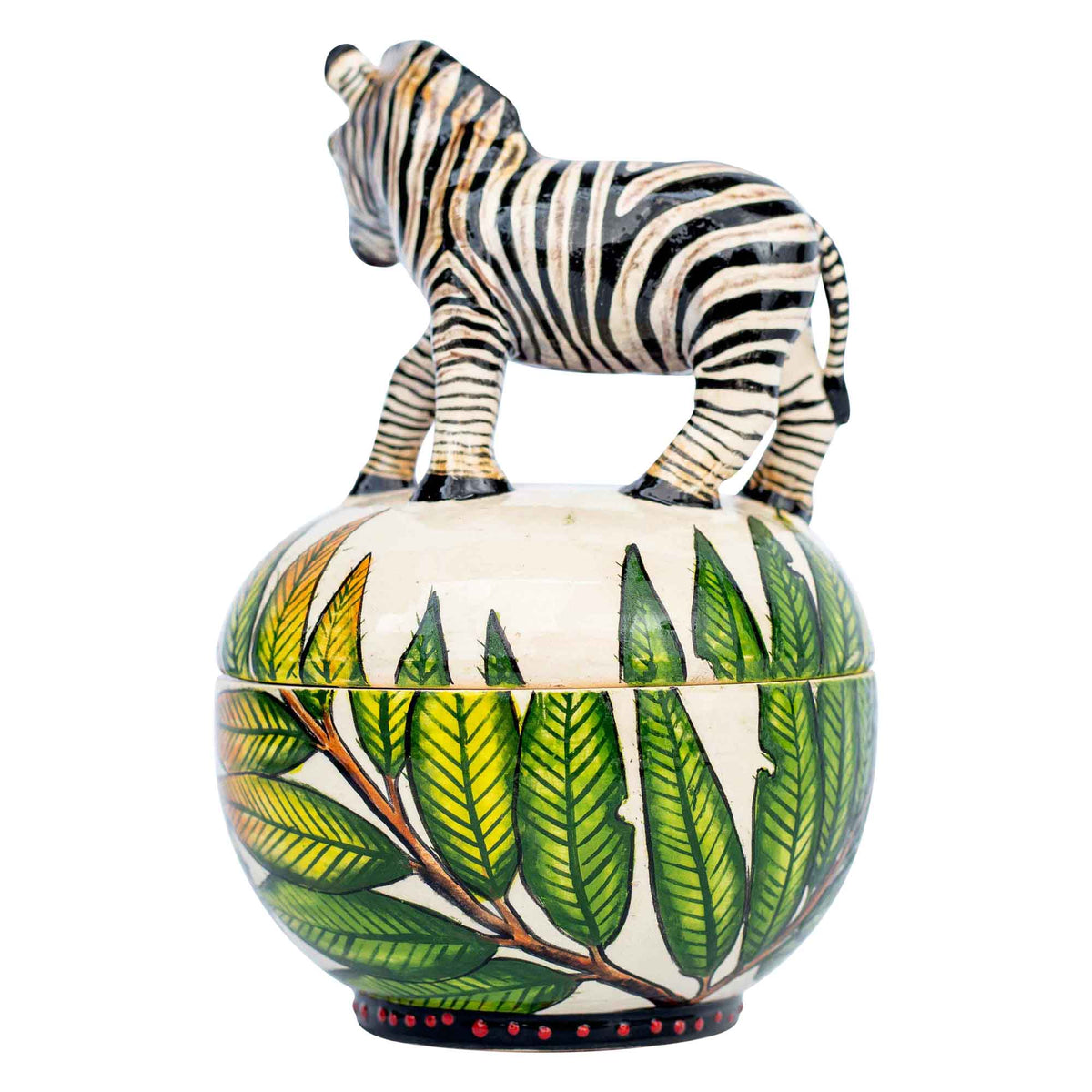 Zebra jewelry box