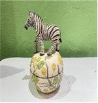 Zebra jewelry box