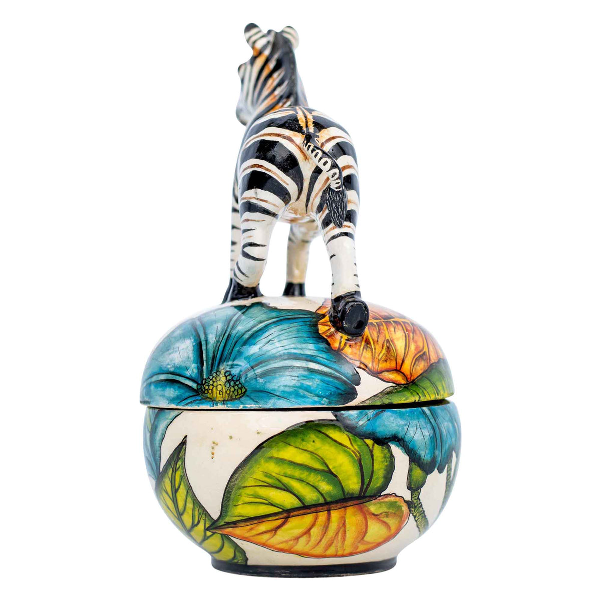 Zebra jewelry box