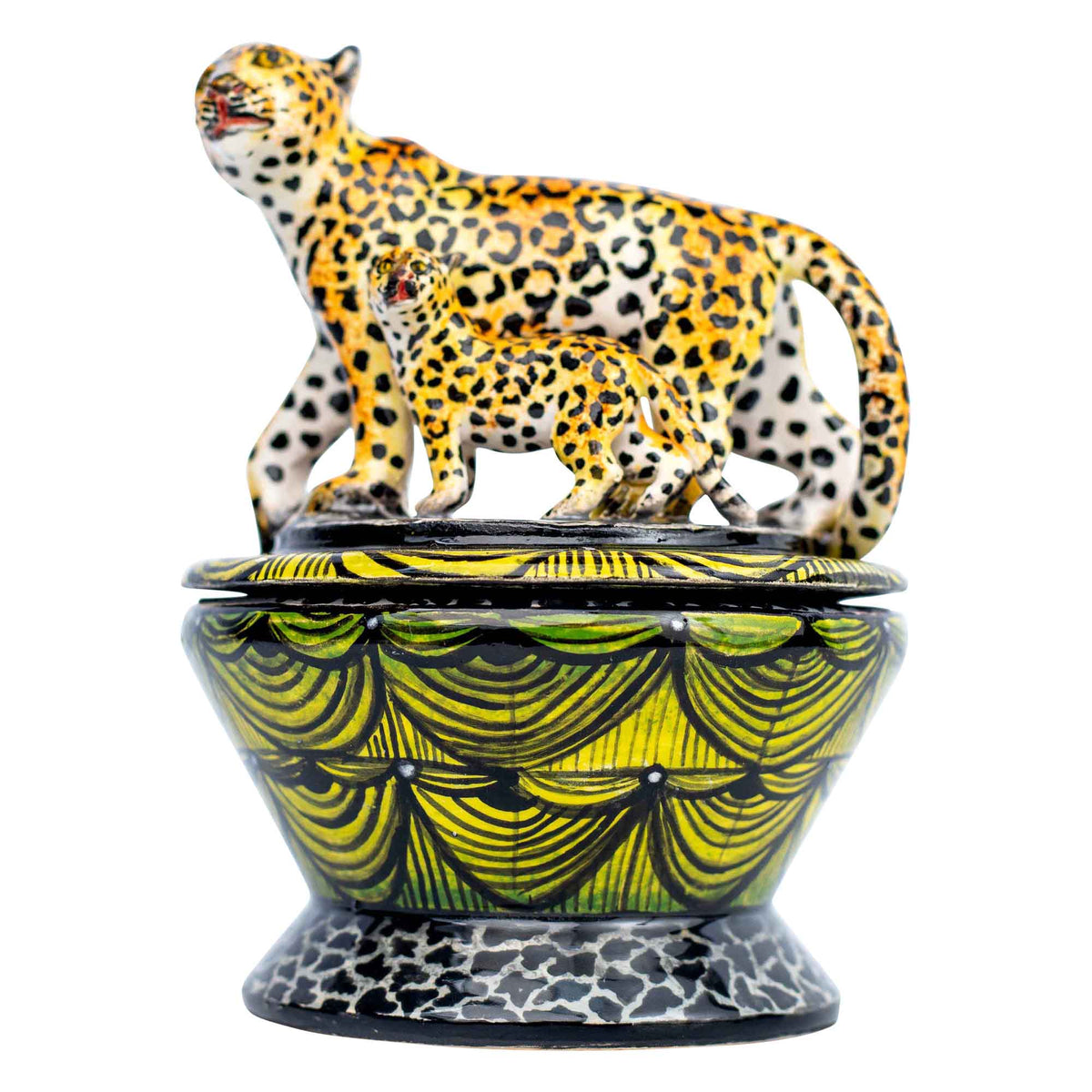 Leopard jewelry box