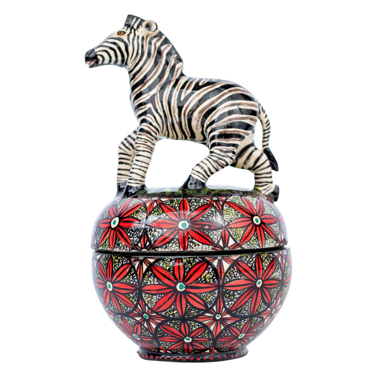 Zebra jewelry box