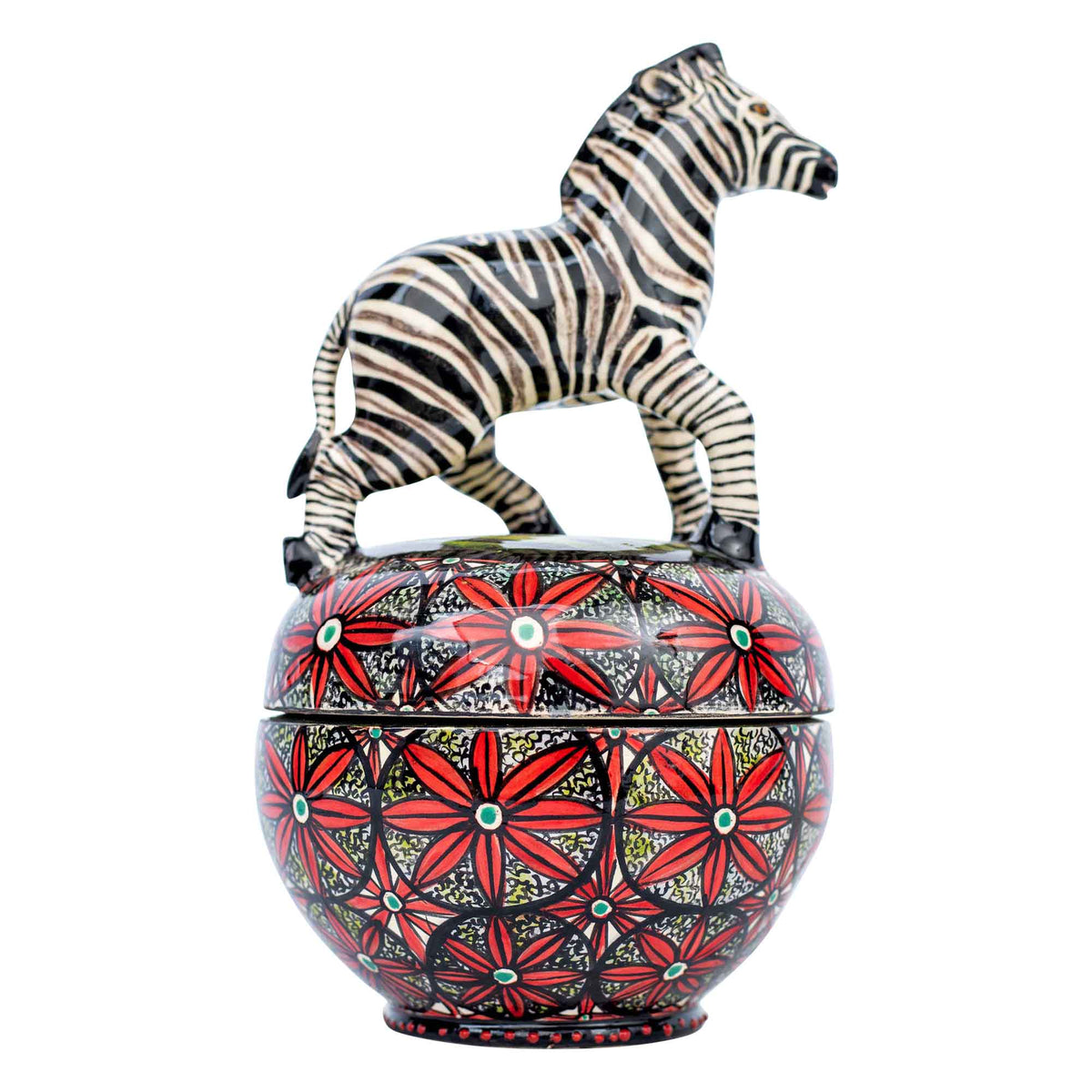 Zebra jewelry box
