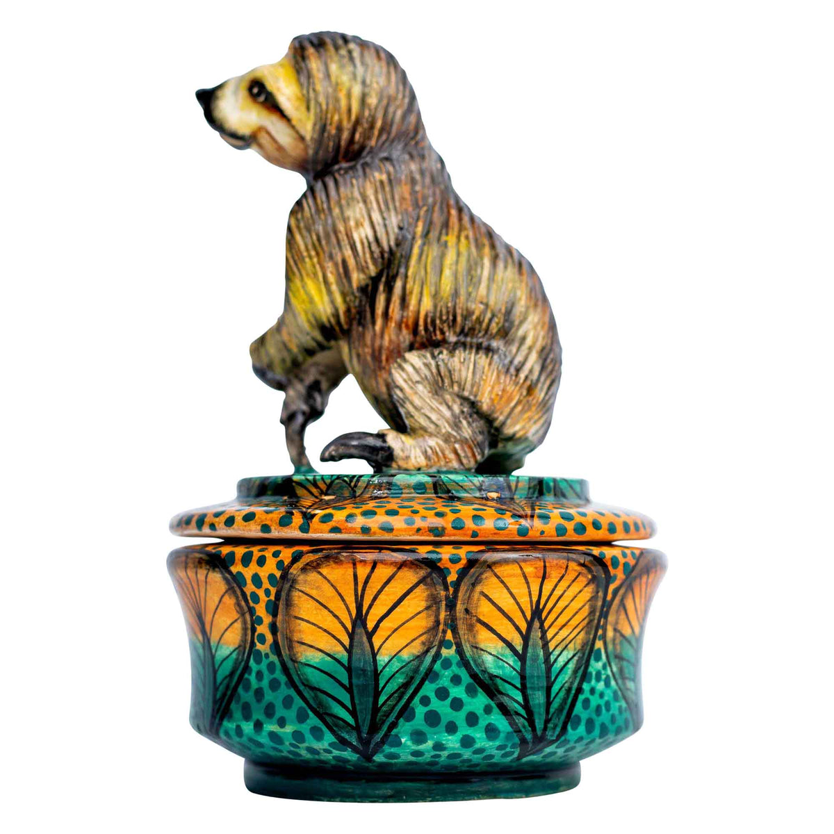 Sloth jewelry box