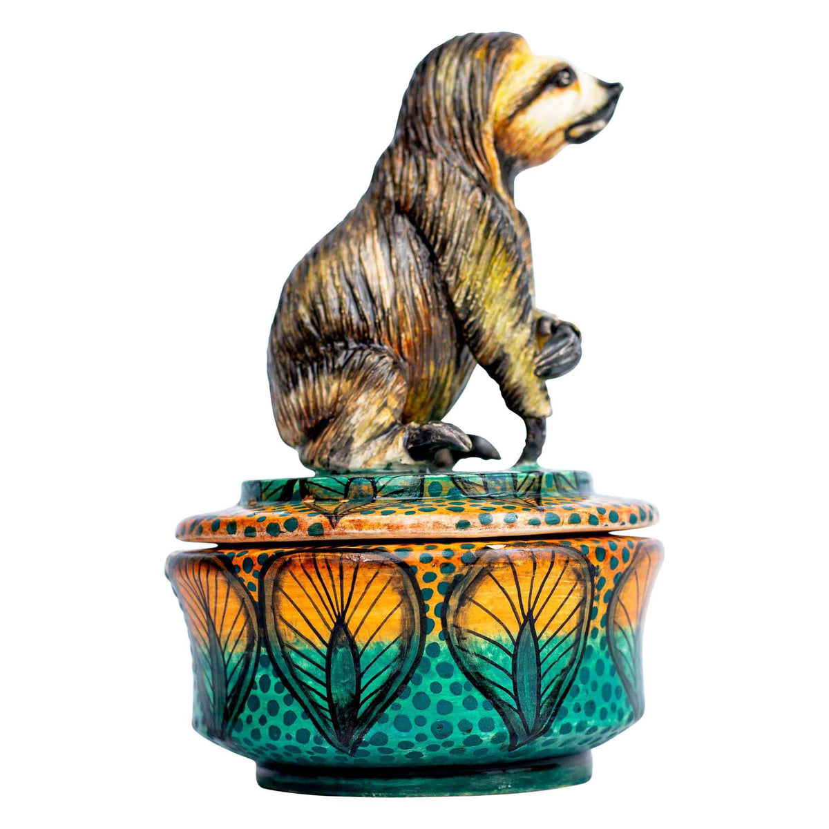 Sloth jewelry box