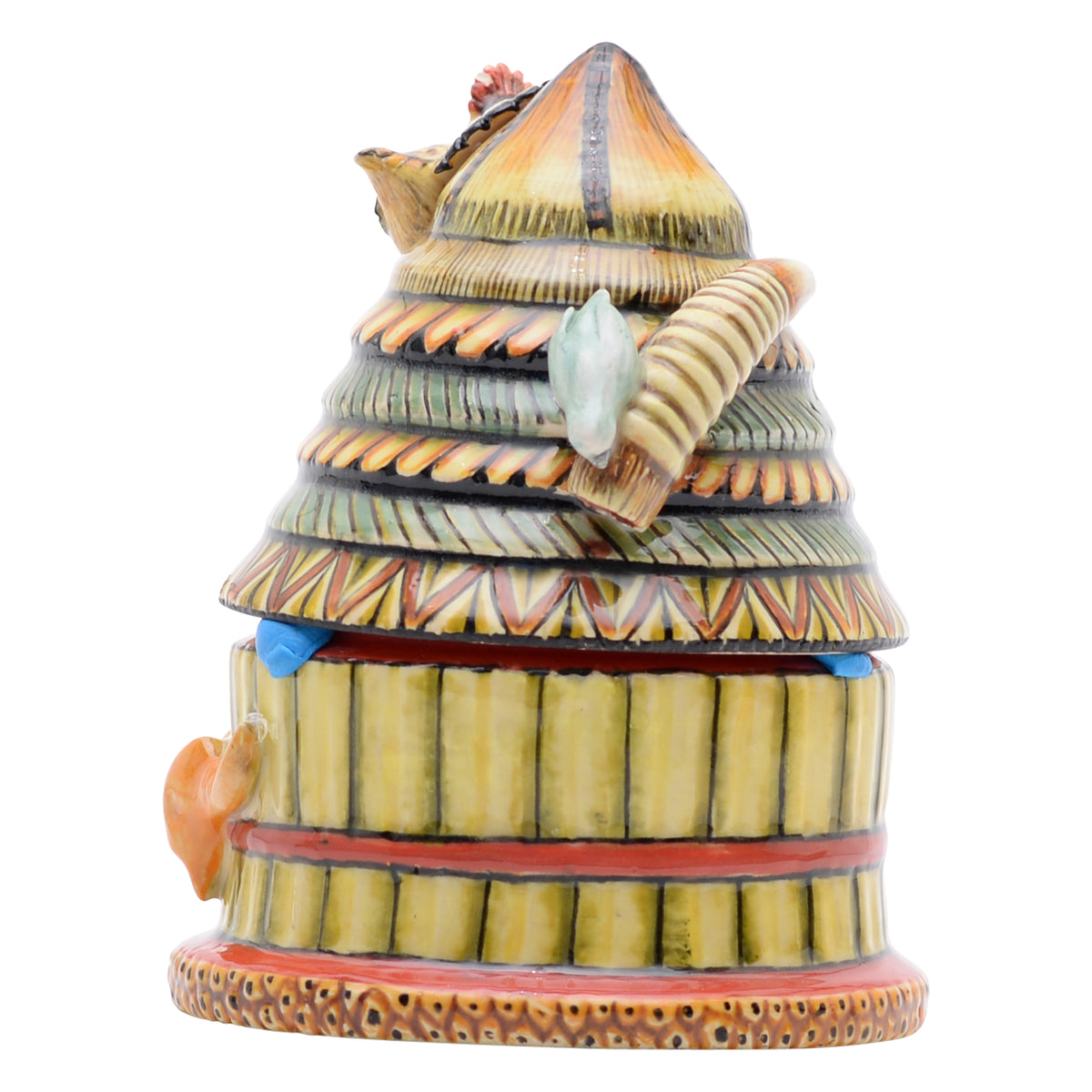 Zulu round hut jewelry box