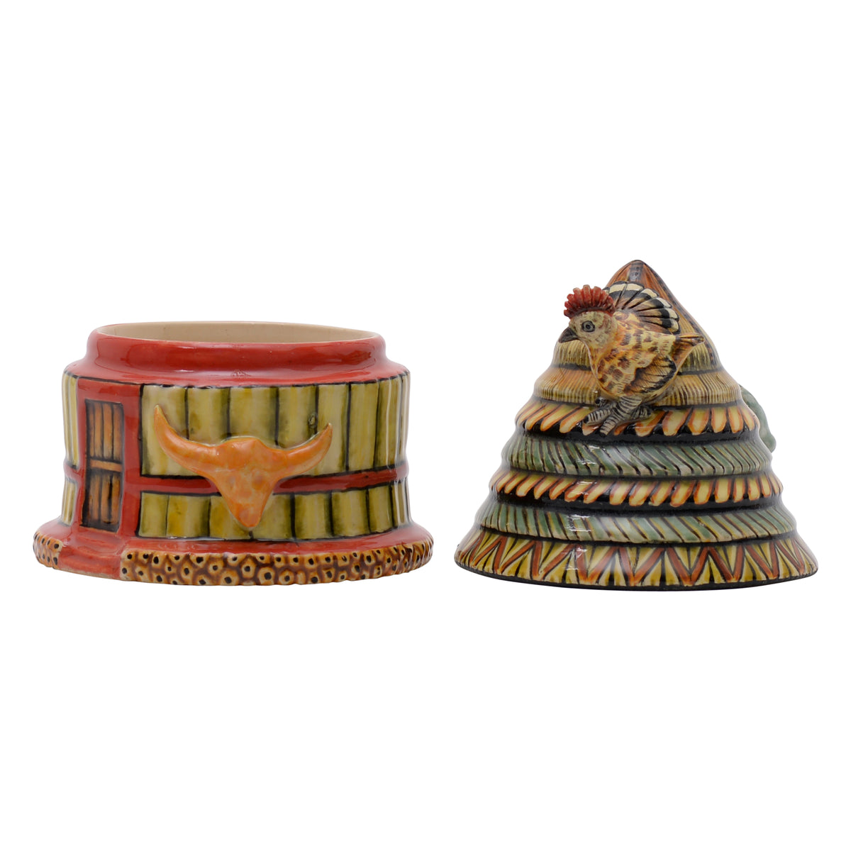 Zulu round hut jewelry box