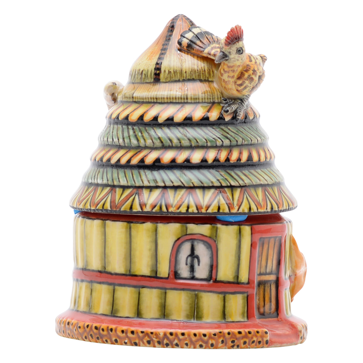 Zulu round hut jewelry box
