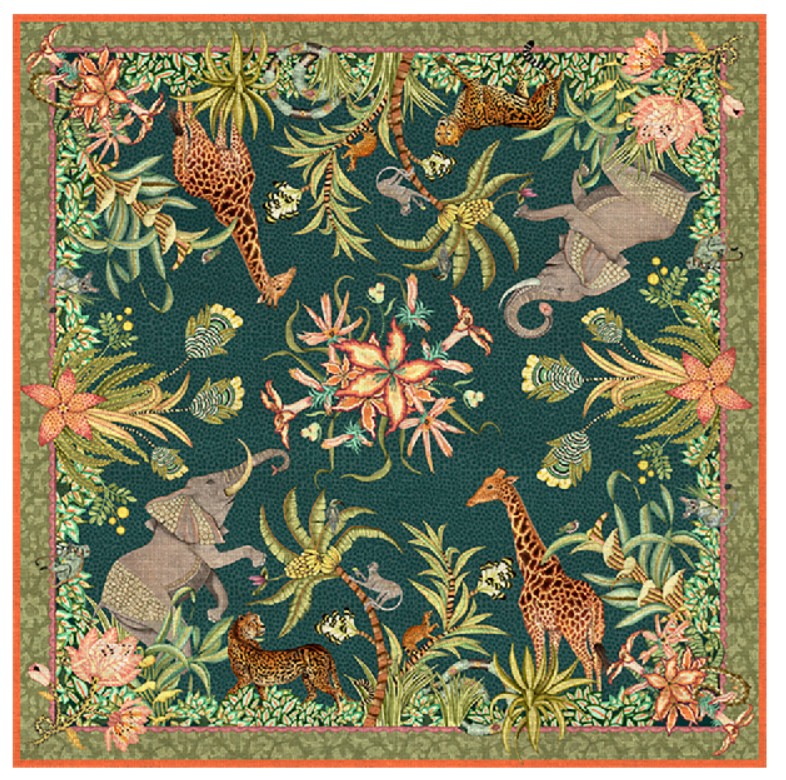 Sabie Forest Delta Square Tablecloth 79x79