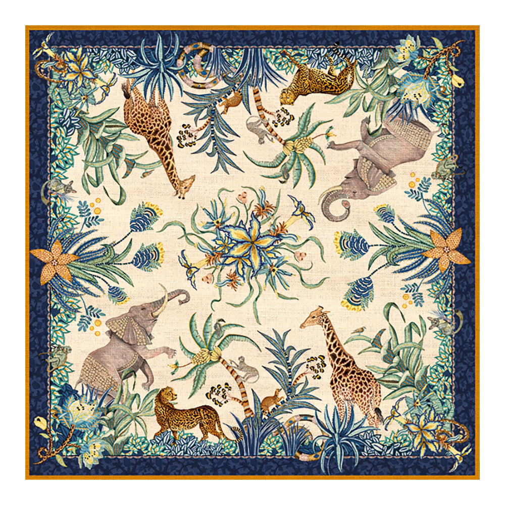 Sabie forest tanzanite sqaure tablecloth