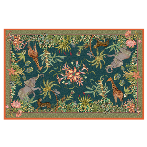 Sabie Forest Delta Tablecloth 94x63