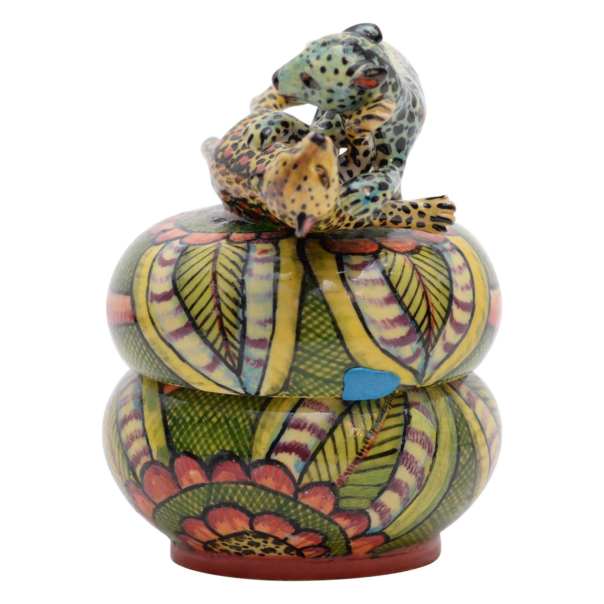 Leopard jewelry box