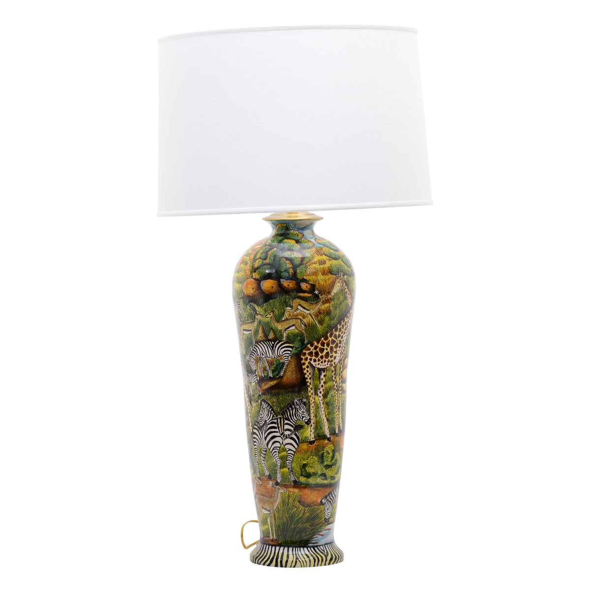 Giraffe lamp