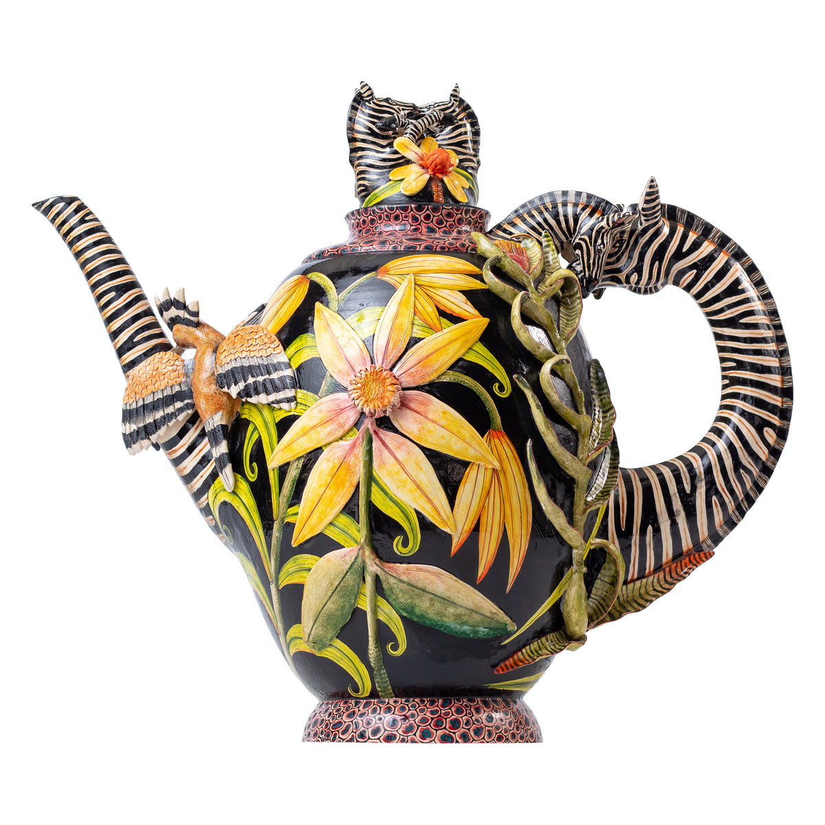 Zebra teapot