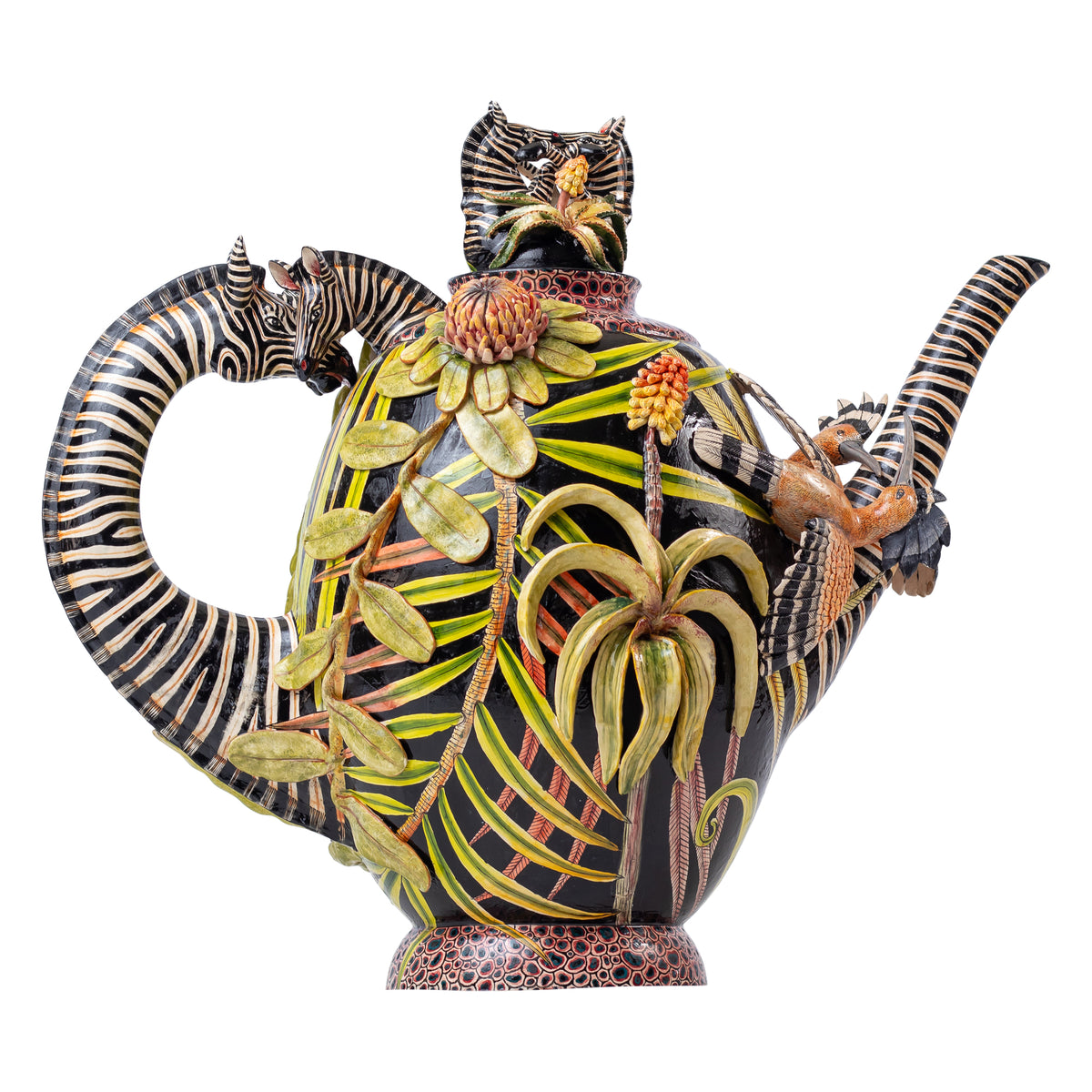 Zebra teapot