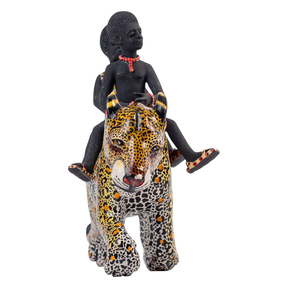 Dingani & Mhlangani leopard rider