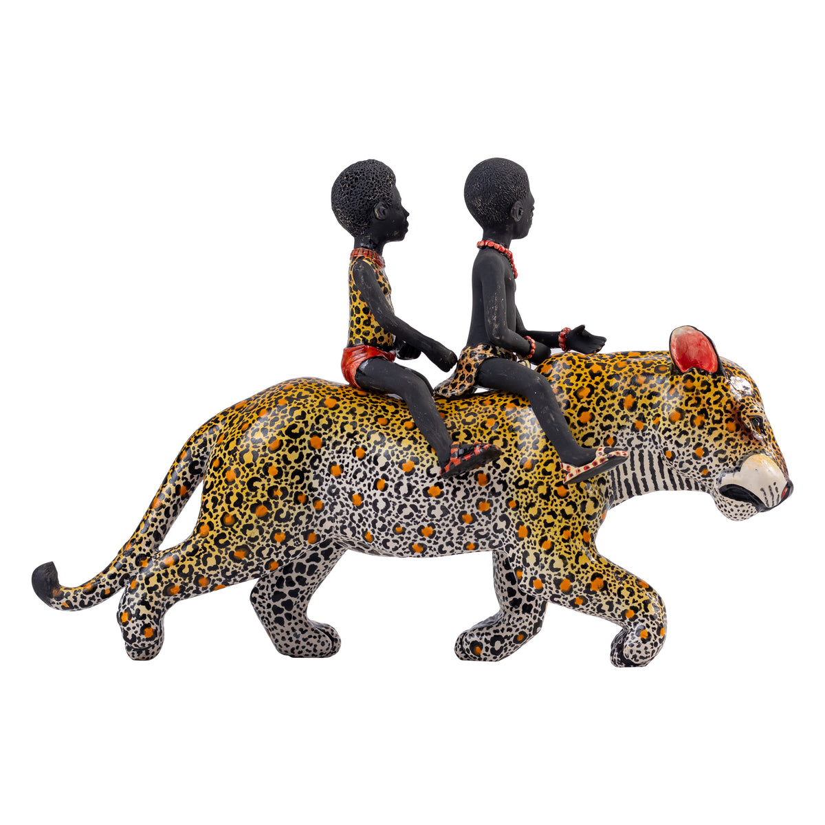 Dingani & Mhlangani leopard rider