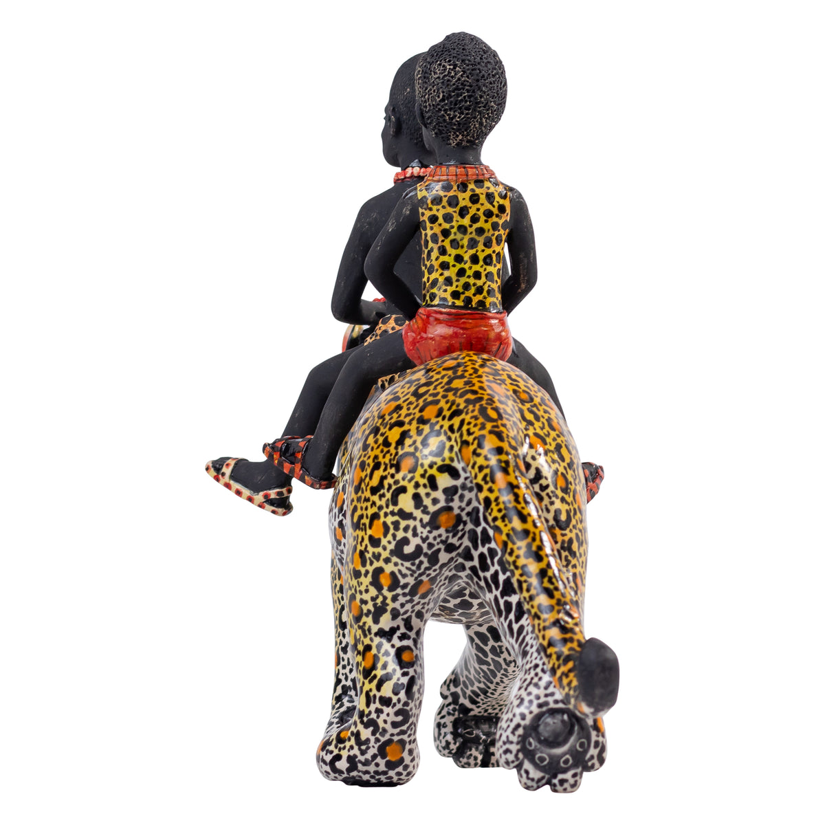 Dingani & Mhlangani leopard rider