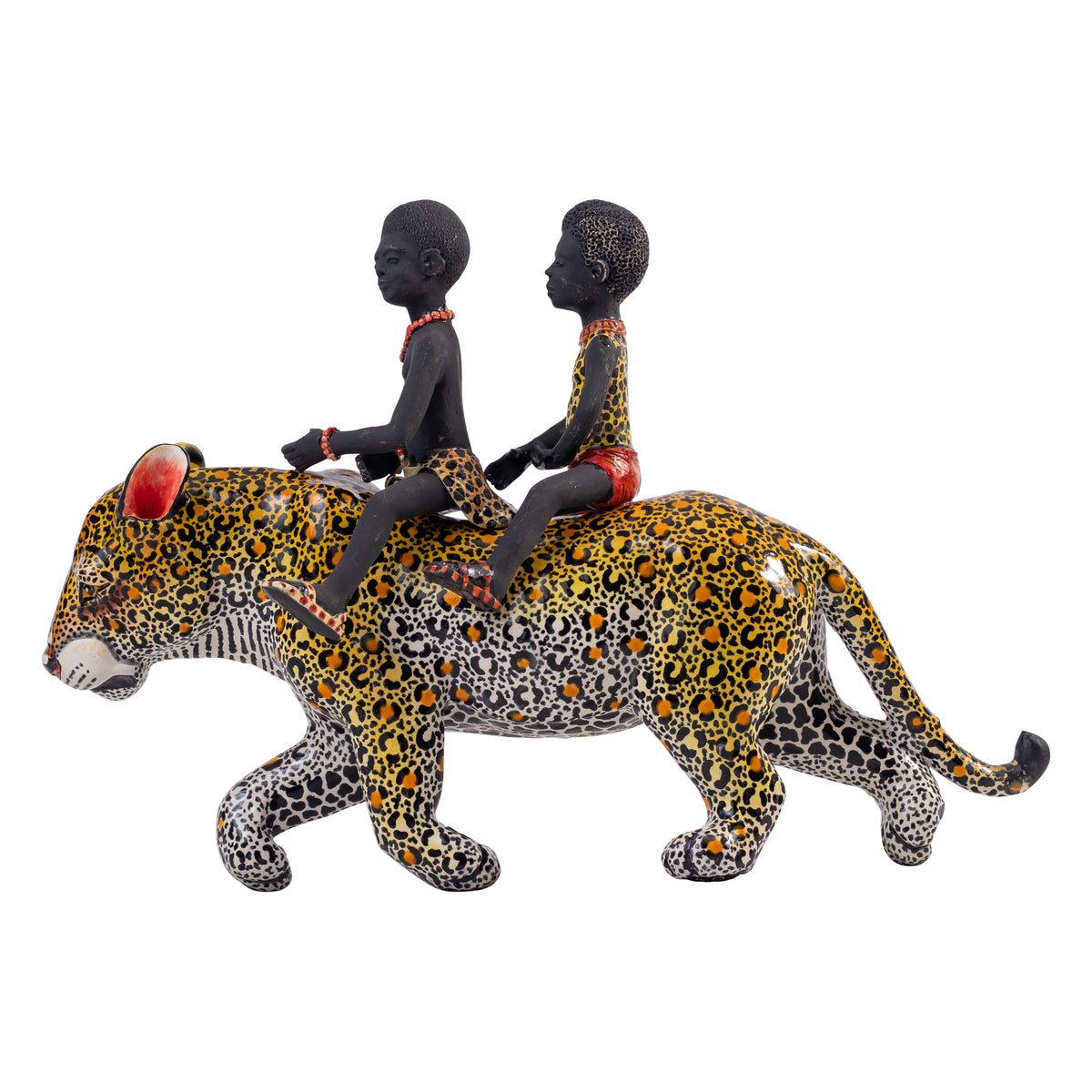Dingani & Mhlangani leopard rider