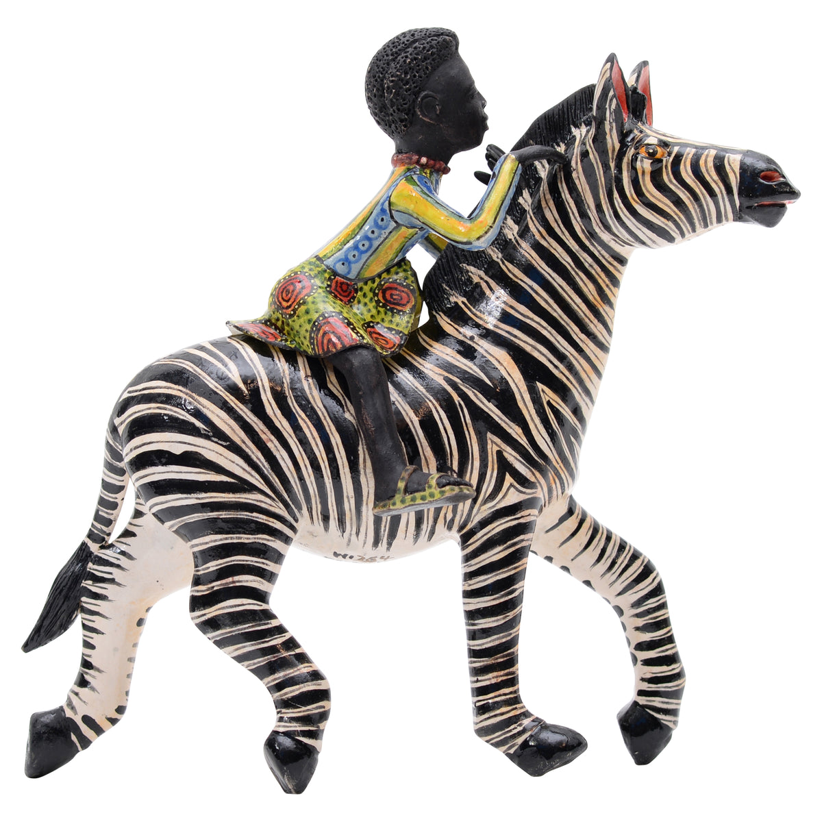 Queen Mantombi zebra rider