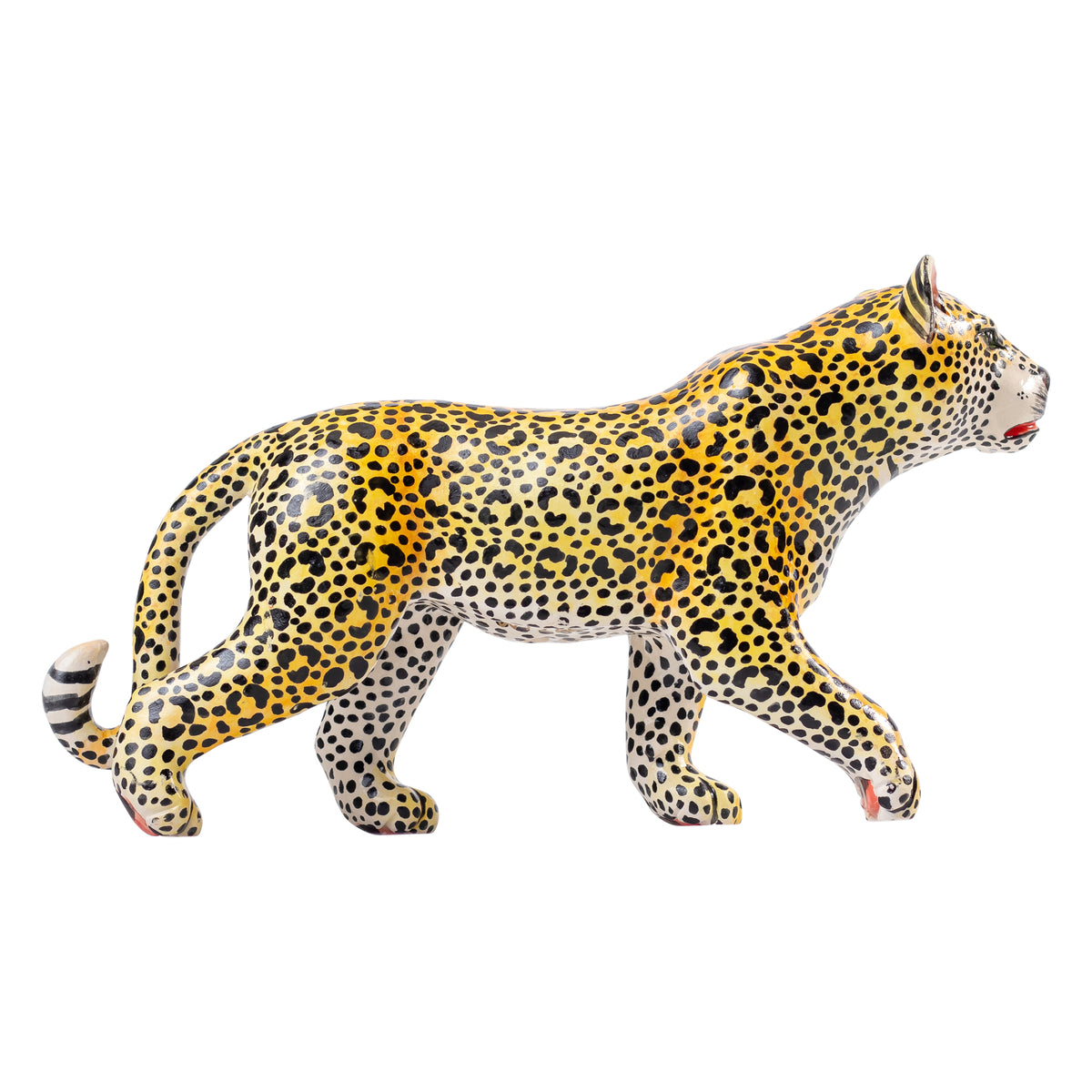 Leopard sculpture