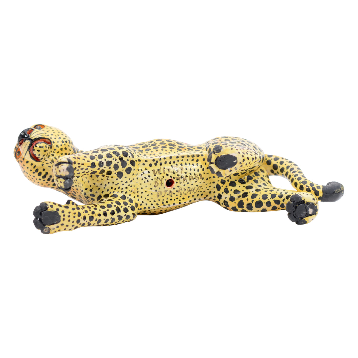 Leopard sculpture