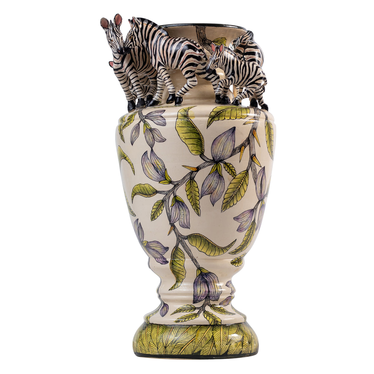 Zebra vase