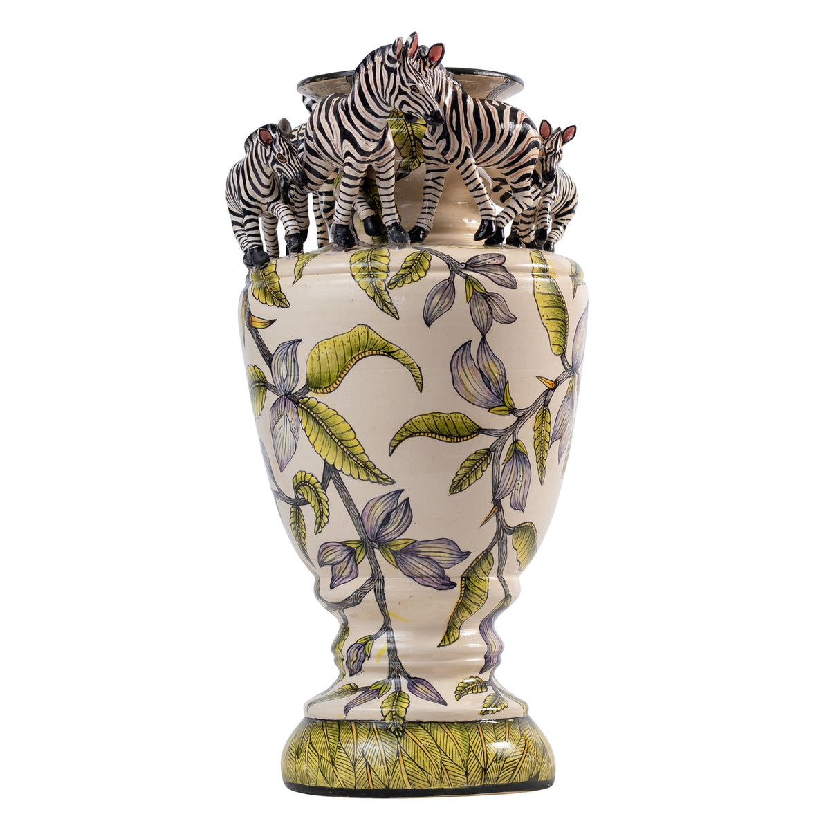 Zebra vase