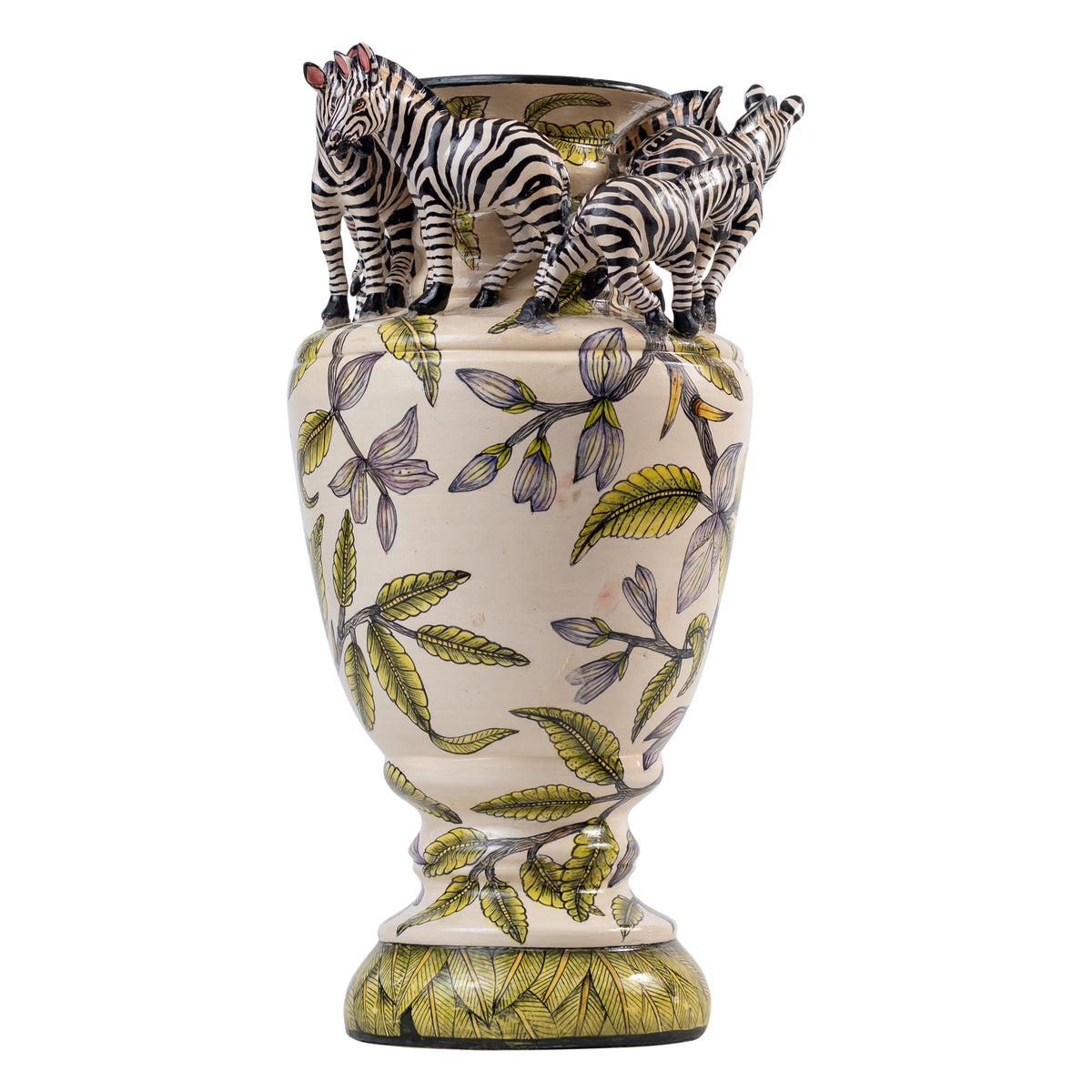 Zebra vase