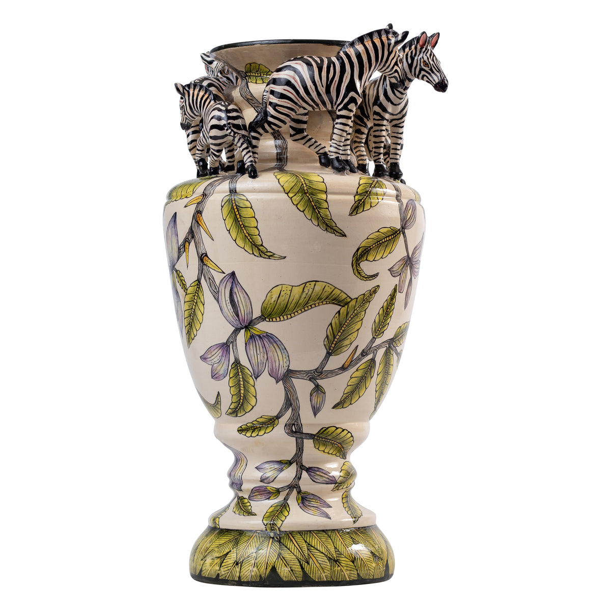 Zebra vase