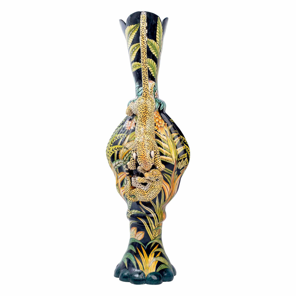 Leopard Vase
