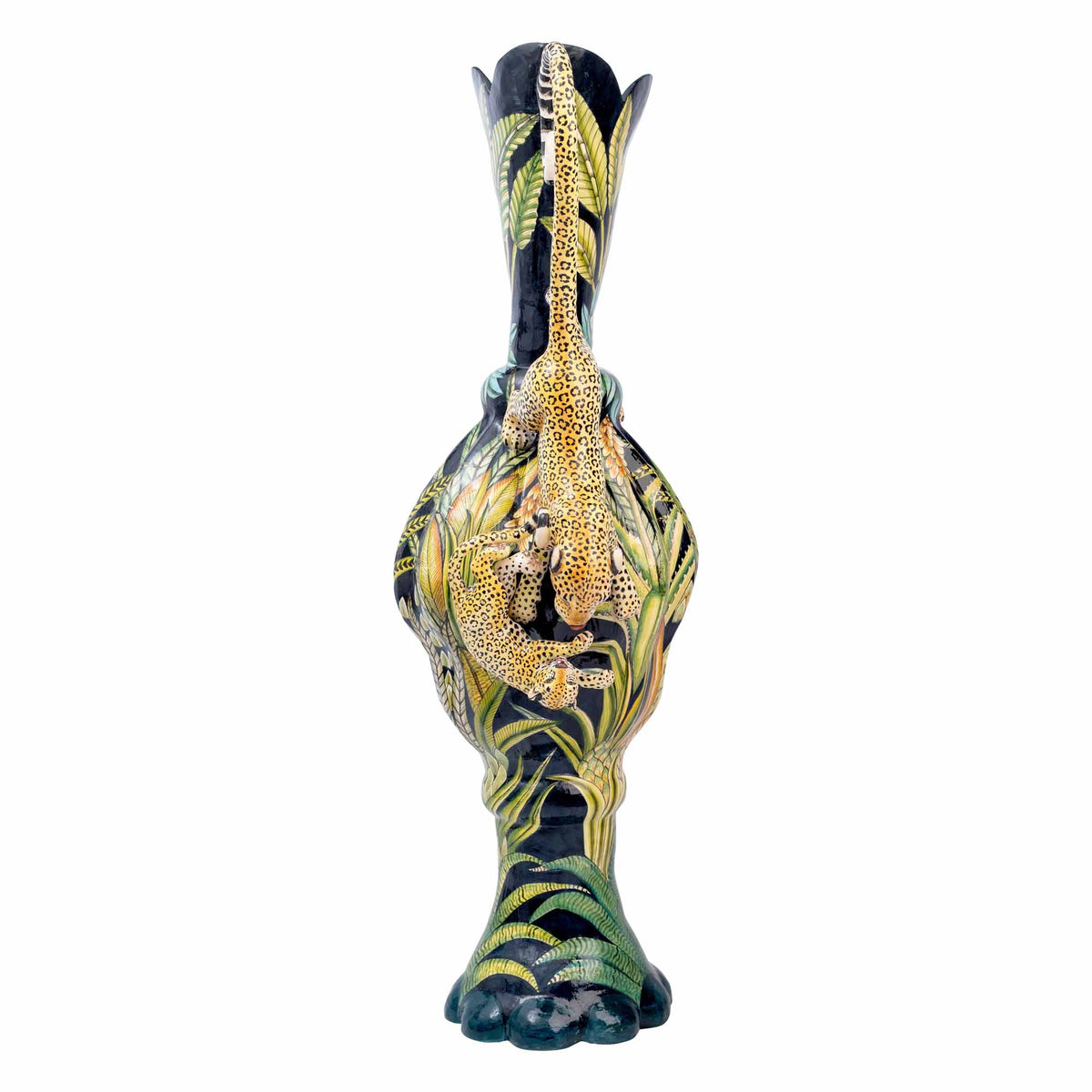 Leopard Vase