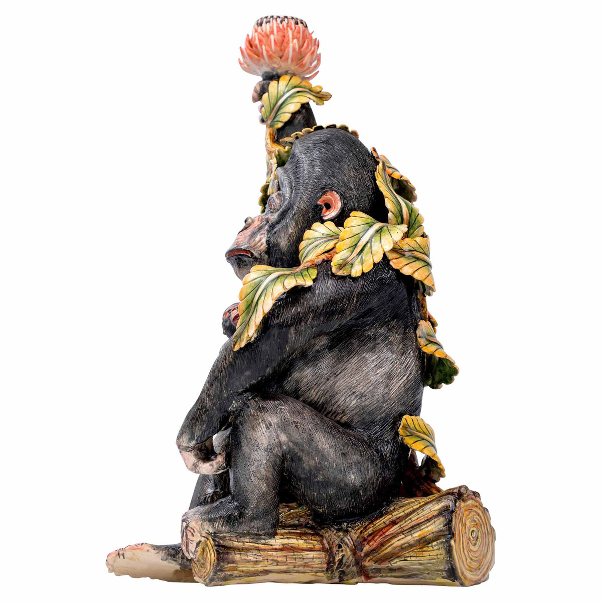 Pair Of Gorilla Candlesticks