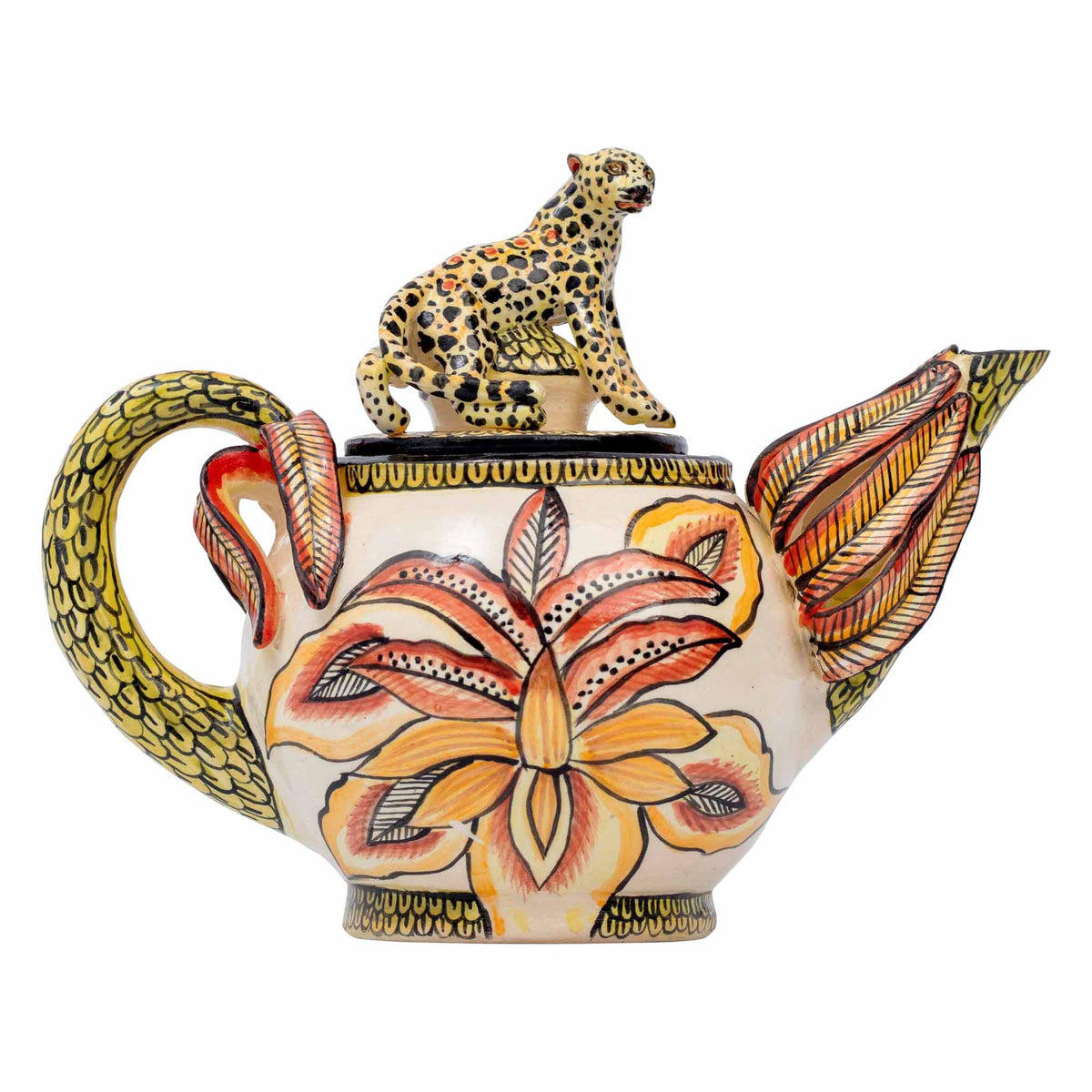 Leopard Teapot