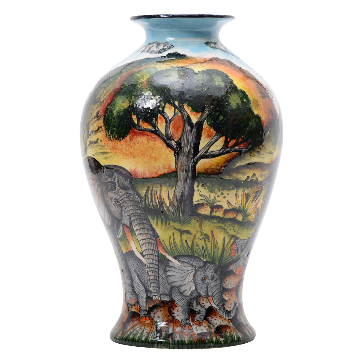 Elephant vase