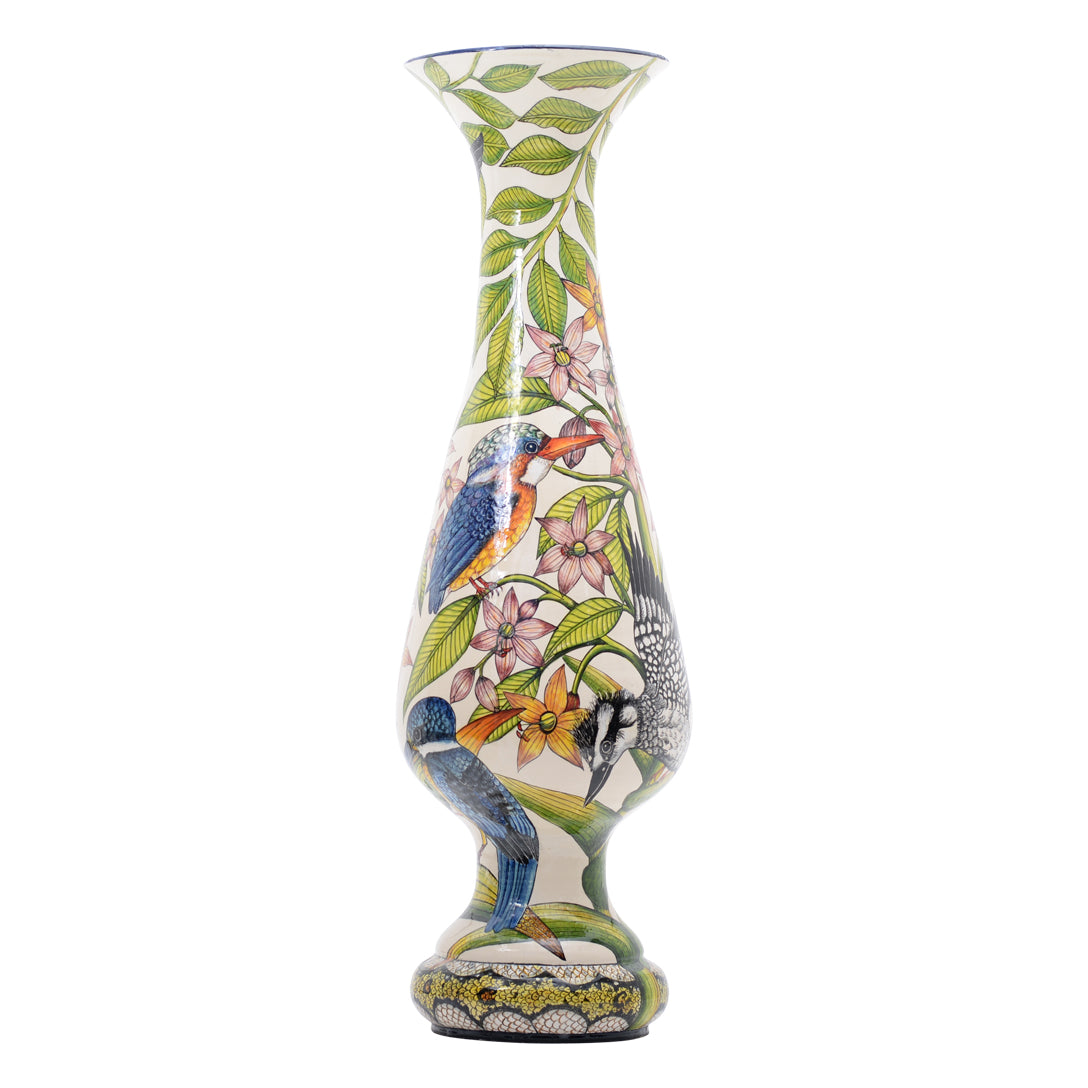 Kingfisher vase