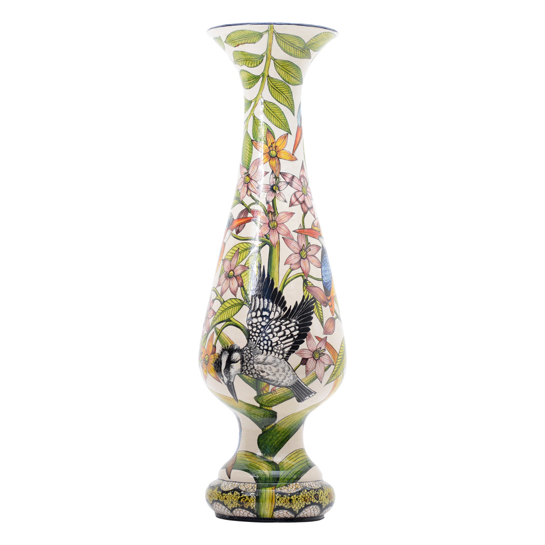 Kingfisher vase