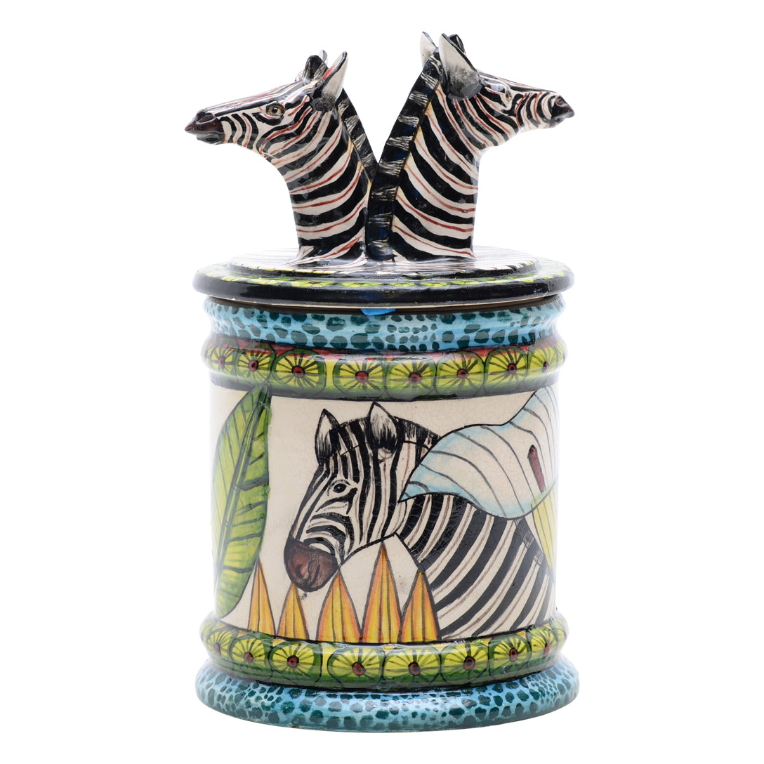 Zebras cookie jar