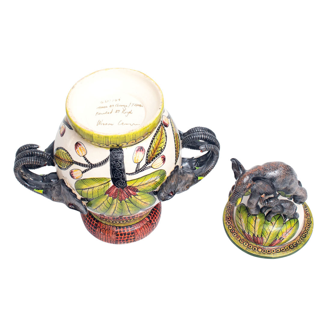Pair of elephant tureens