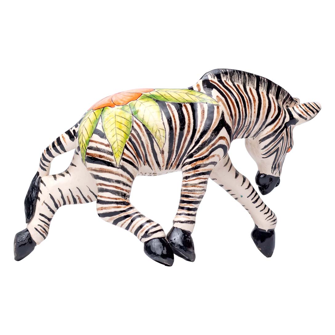 Zebra sculpture