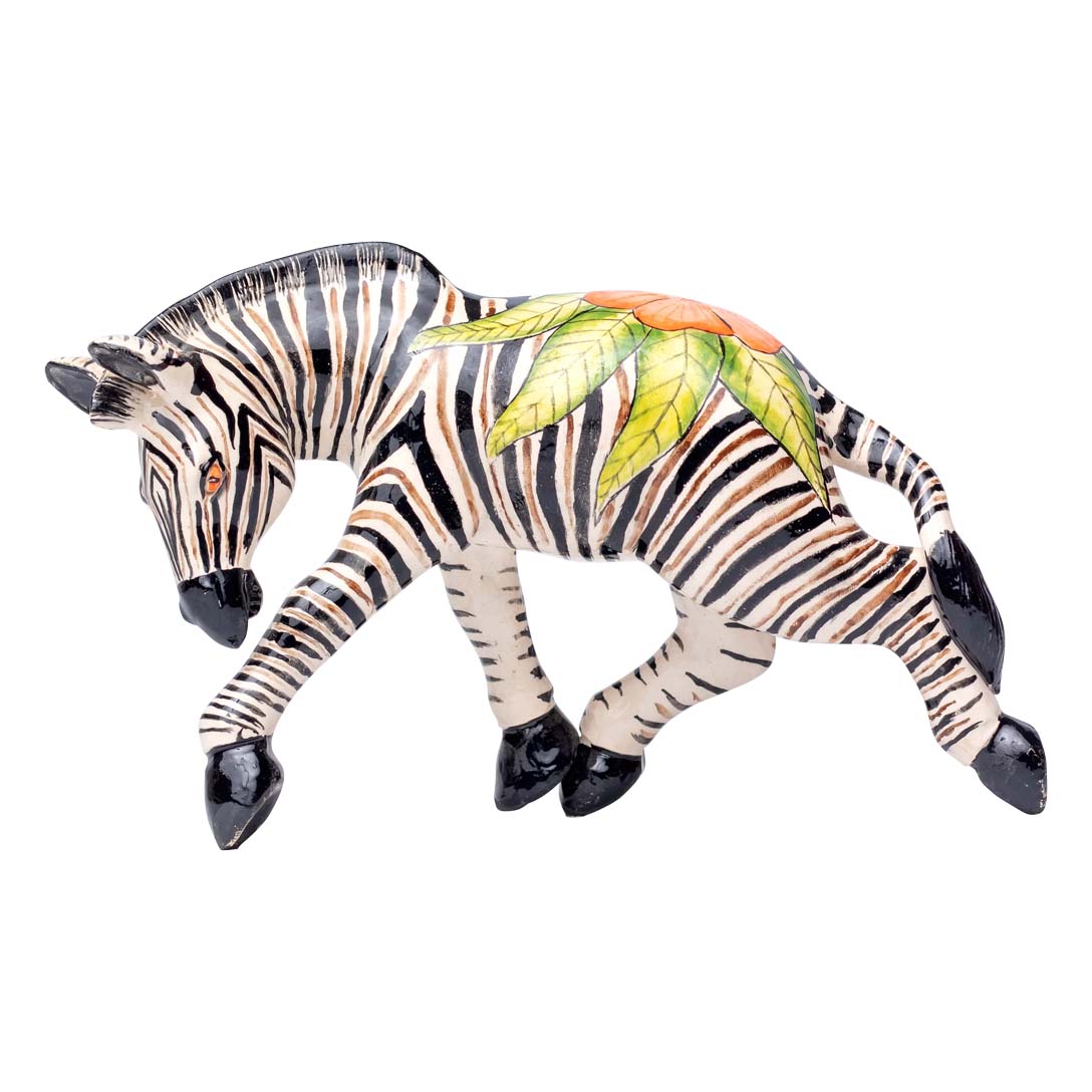 Zebra sculpture