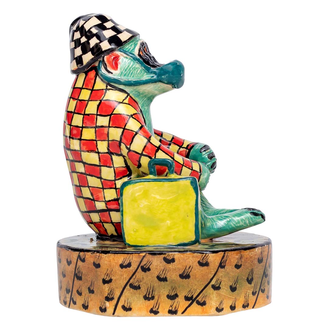 Monkey sculpture